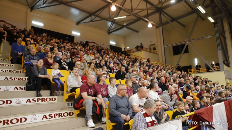 PGE Spójnia Stargard - Trefl Sopot. GALERIA