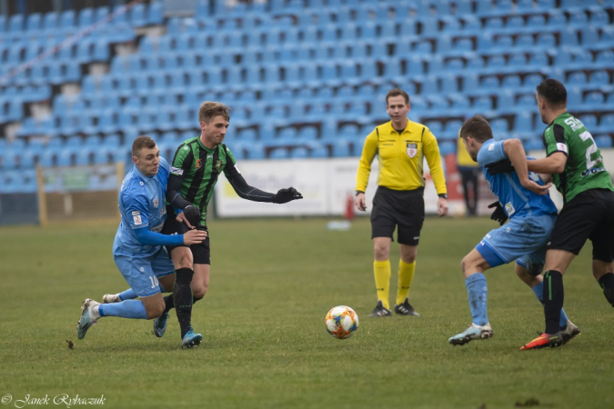 Błękitni Stargard - Stal Stalowa Wola. Photos by Jan Rybaczuk