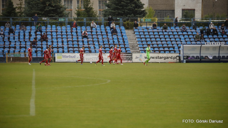 Błękitni Stargard - Pogoń Siedlce. GALERIA