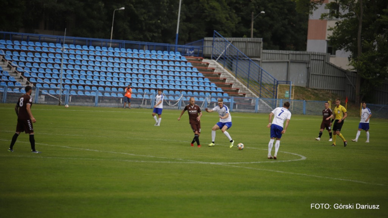 Błękitni Stargard - Garbarnia Kraków. GALERIA