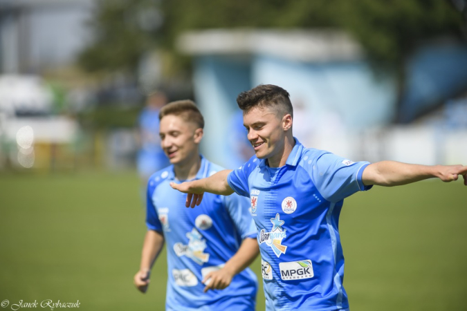 Błękitni Stargard - Legionovia Legionowo. Photos by Jan Rybaczuk