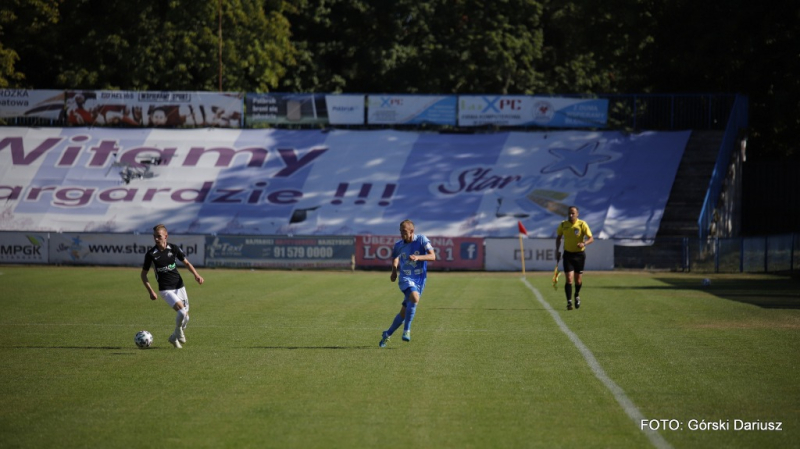 Błękitni Stargard - Warta Poznań. GALERIA