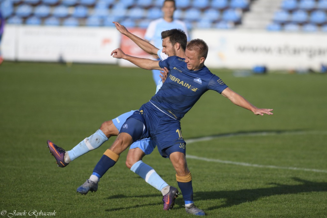 Błękitni Stargard - Stal Rzeszów. Photos by Jan Rybaczuk