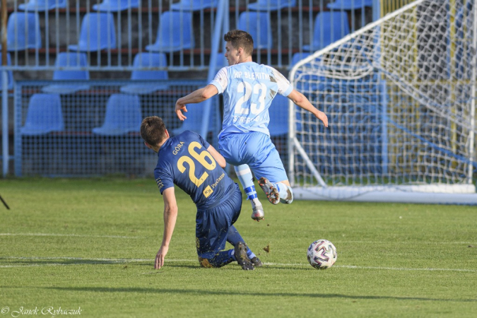 Błękitni Stargard - Stal Rzeszów. Photos by Jan Rybaczuk