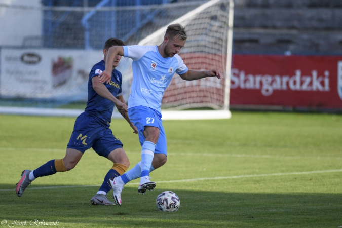 Błękitni Stargard - Stal Rzeszów. Photos by Jan Rybaczuk