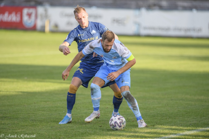 Błękitni Stargard - Stal Rzeszów. Photos by Jan Rybaczuk