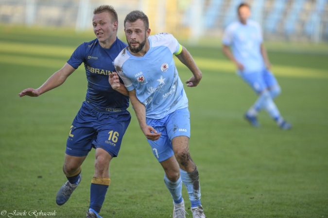 Błękitni Stargard - Stal Rzeszów. Photos by Jan Rybaczuk