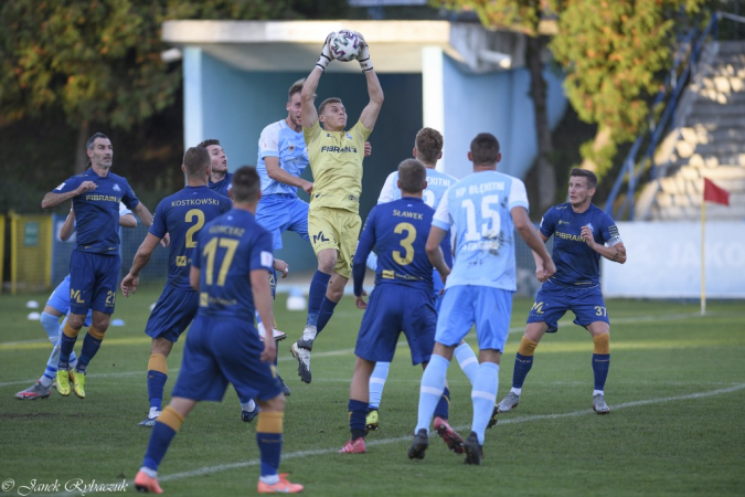 Błękitni Stargard - Stal Rzeszów. Photos by Jan Rybaczuk