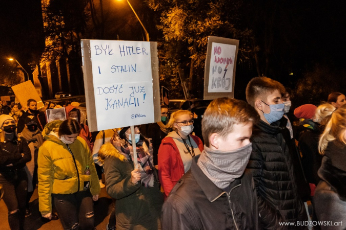 ! UWAGA ! #STRAJK KOBIET. LWICE NA ULICY. FOTORELACJA