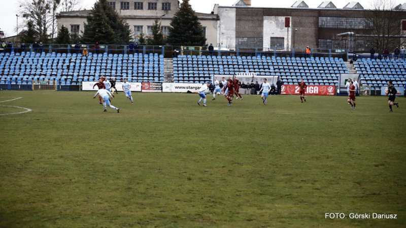 Błękitni Stargard - Chojniczanka Chojnice. GALERIA