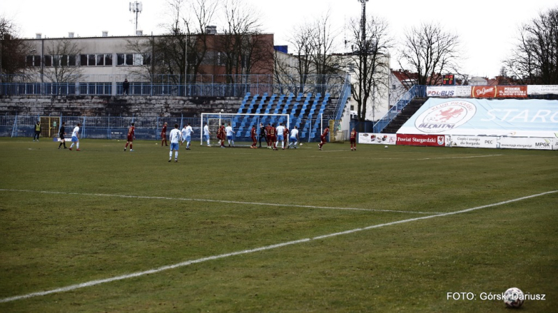 Błękitni Stargard - Chojniczanka Chojnice. GALERIA
