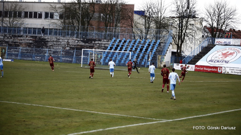 Błękitni Stargard - Chojniczanka Chojnice. GALERIA