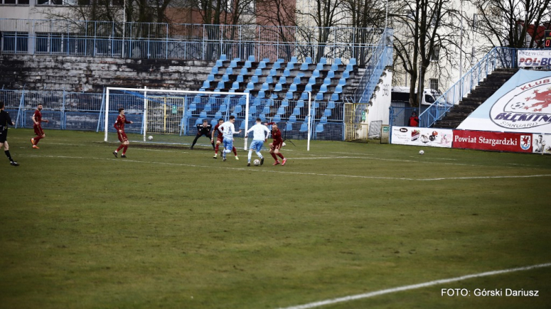 Błękitni Stargard - Chojniczanka Chojnice. GALERIA