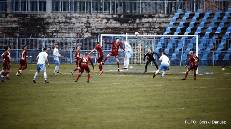 Błękitni Stargard - Chojniczanka Chojnice. GALERIA