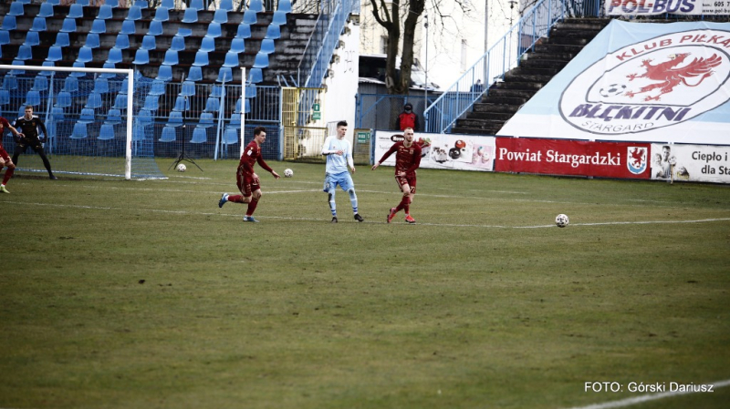 Błękitni Stargard - Chojniczanka Chojnice. GALERIA