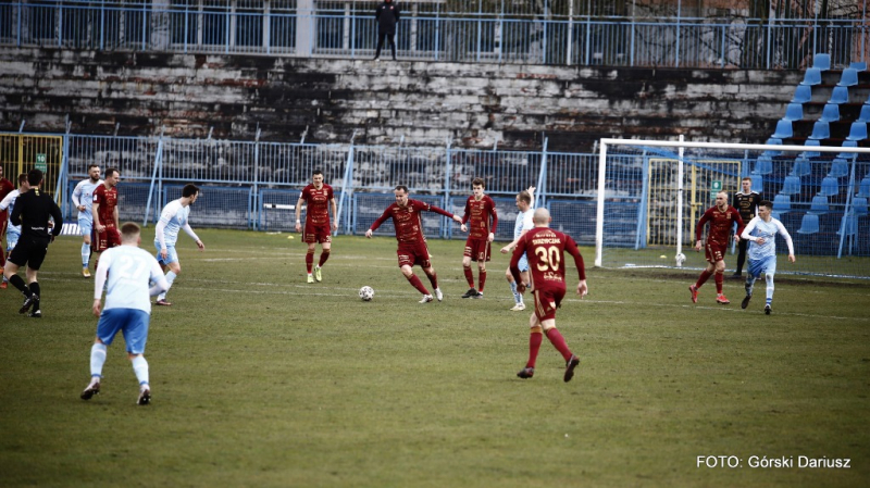 Błękitni Stargard - Chojniczanka Chojnice. GALERIA