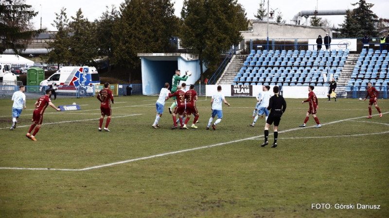 Błękitni Stargard - Chojniczanka Chojnice. GALERIA