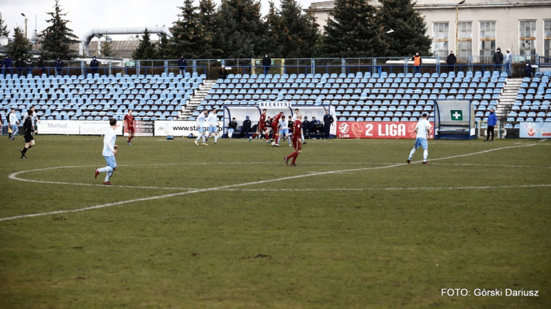 Błękitni Stargard - Chojniczanka Chojnice. GALERIA