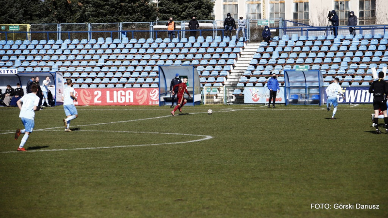 Błękitni Stargard - Chojniczanka Chojnice. GALERIA