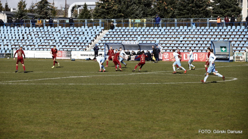 Błękitni Stargard - Chojniczanka Chojnice. GALERIA