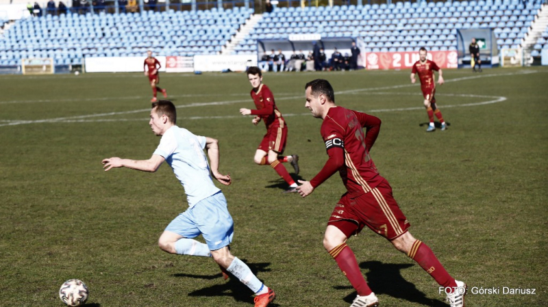 Błękitni Stargard - Chojniczanka Chojnice. GALERIA