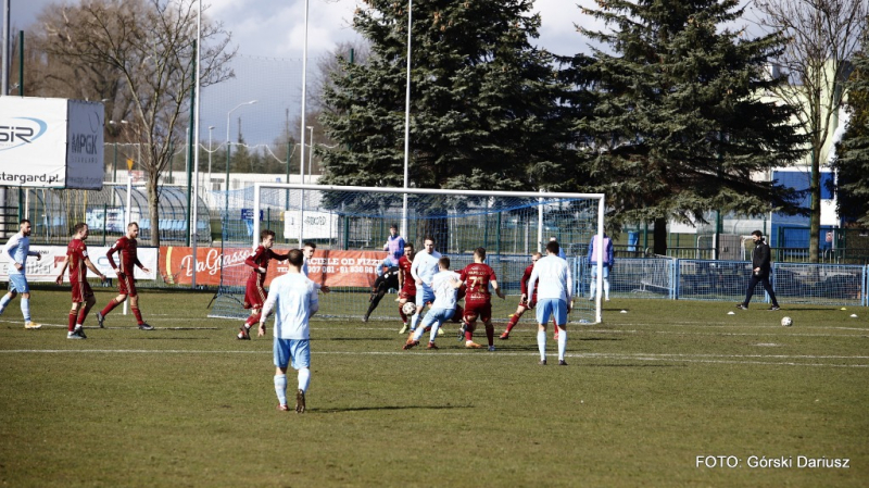 Błękitni Stargard - Chojniczanka Chojnice. GALERIA