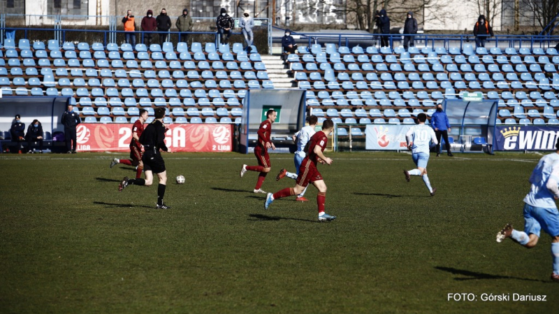 Błękitni Stargard - Chojniczanka Chojnice. GALERIA