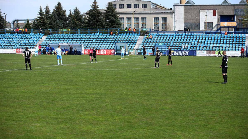 Błękitni Stargard - Górnik Polkowice. GALERIA