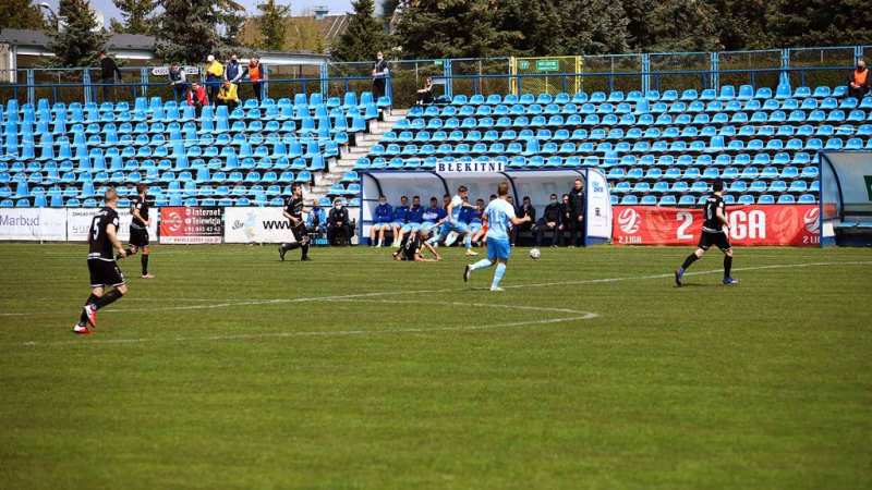 Błękitni Stargard - Górnik Polkowice. GALERIA