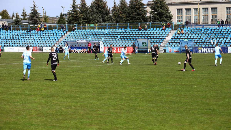 Błękitni Stargard - Górnik Polkowice. GALERIA