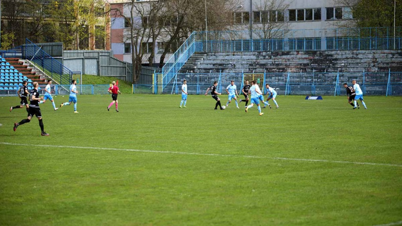 Błękitni Stargard - Górnik Polkowice. GALERIA