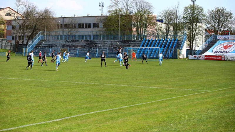 Błękitni Stargard - Górnik Polkowice. GALERIA