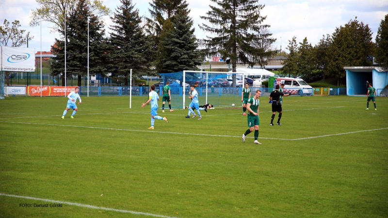 Błękitni Stargard - Olimpia Grudziądz. GALERIA