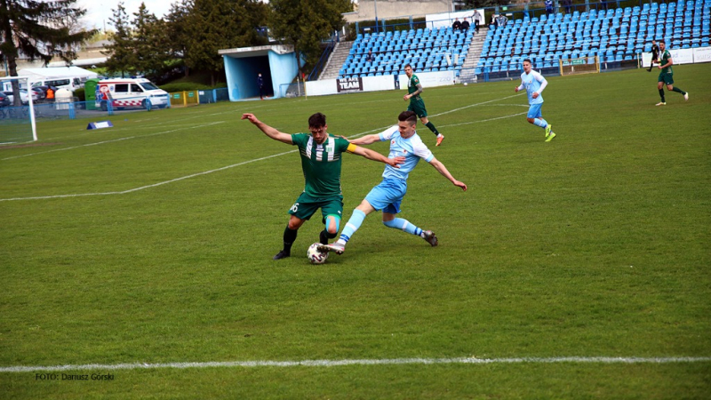 Błękitni Stargard - Olimpia Grudziądz. GALERIA