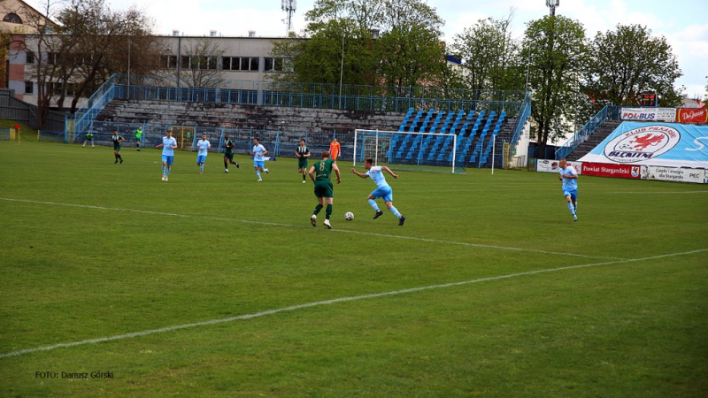 Błękitni Stargard - Olimpia Grudziądz. GALERIA