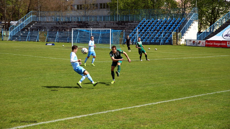 Błękitni Stargard - Olimpia Grudziądz. GALERIA