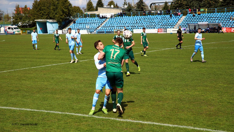 Błękitni Stargard - Olimpia Grudziądz. GALERIA