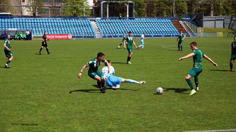 Błękitni Stargard - Olimpia Grudziądz. GALERIA