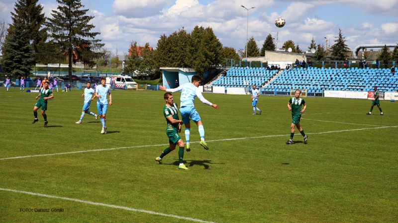 Błękitni Stargard - Olimpia Grudziądz. GALERIA