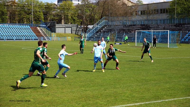 Błękitni Stargard - Olimpia Grudziądz. GALERIA