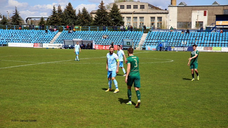 Błękitni Stargard - Olimpia Grudziądz. GALERIA