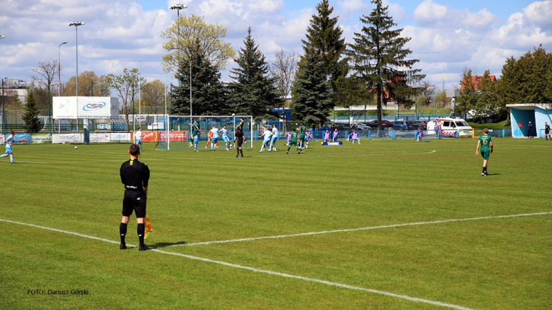 Błękitni Stargard - Olimpia Grudziądz. GALERIA