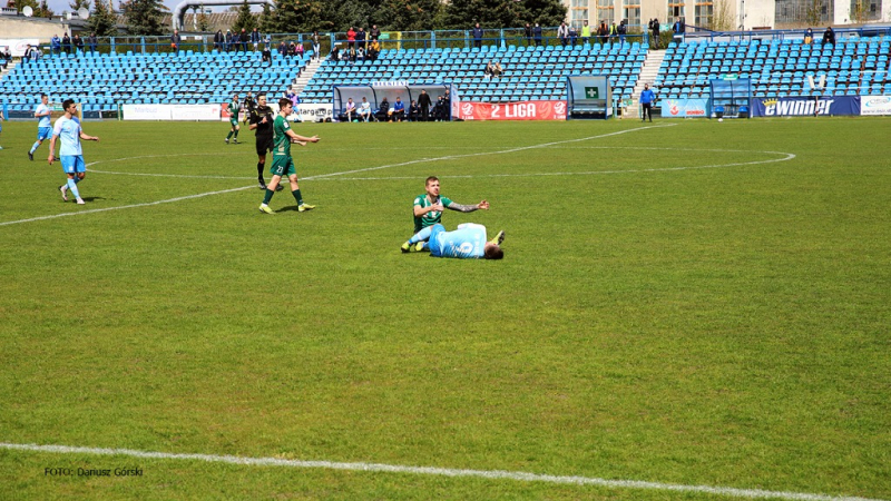 Błękitni Stargard - Olimpia Grudziądz. GALERIA