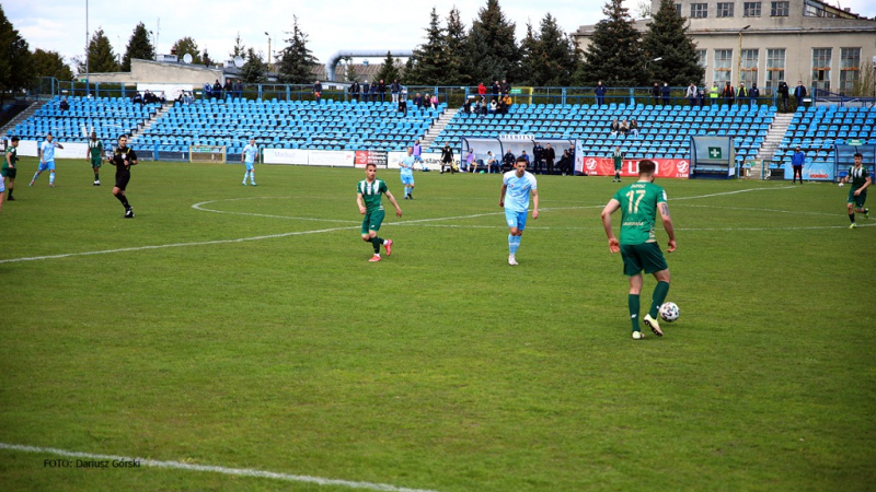 Błękitni Stargard - Olimpia Grudziądz. GALERIA