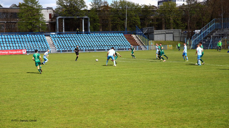 Błękitni Stargard - Olimpia Grudziądz. GALERIA