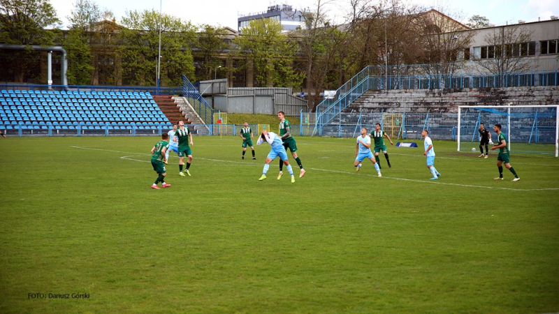 Błękitni Stargard - Olimpia Grudziądz. GALERIA