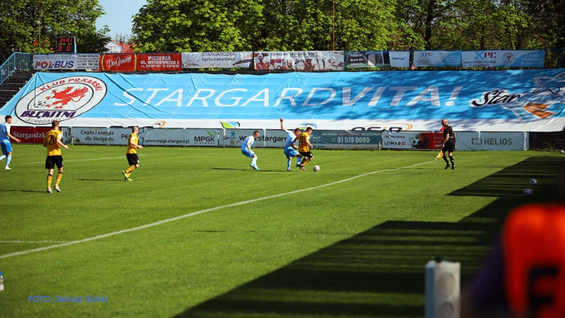 Błękitni Stargard - GKS Katowice. GALERIA