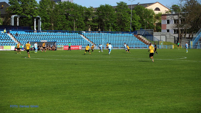 Błękitni Stargard - GKS Katowice. GALERIA