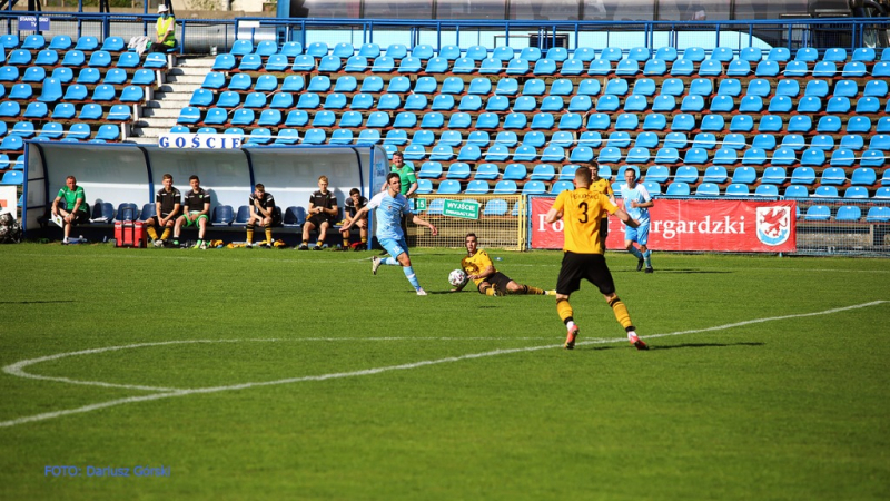 Błękitni Stargard - GKS Katowice. GALERIA