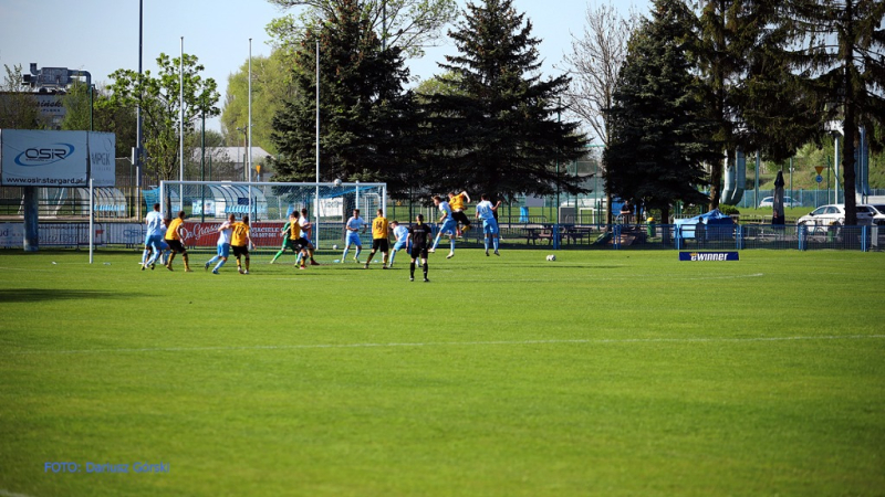 Błękitni Stargard - GKS Katowice. GALERIA